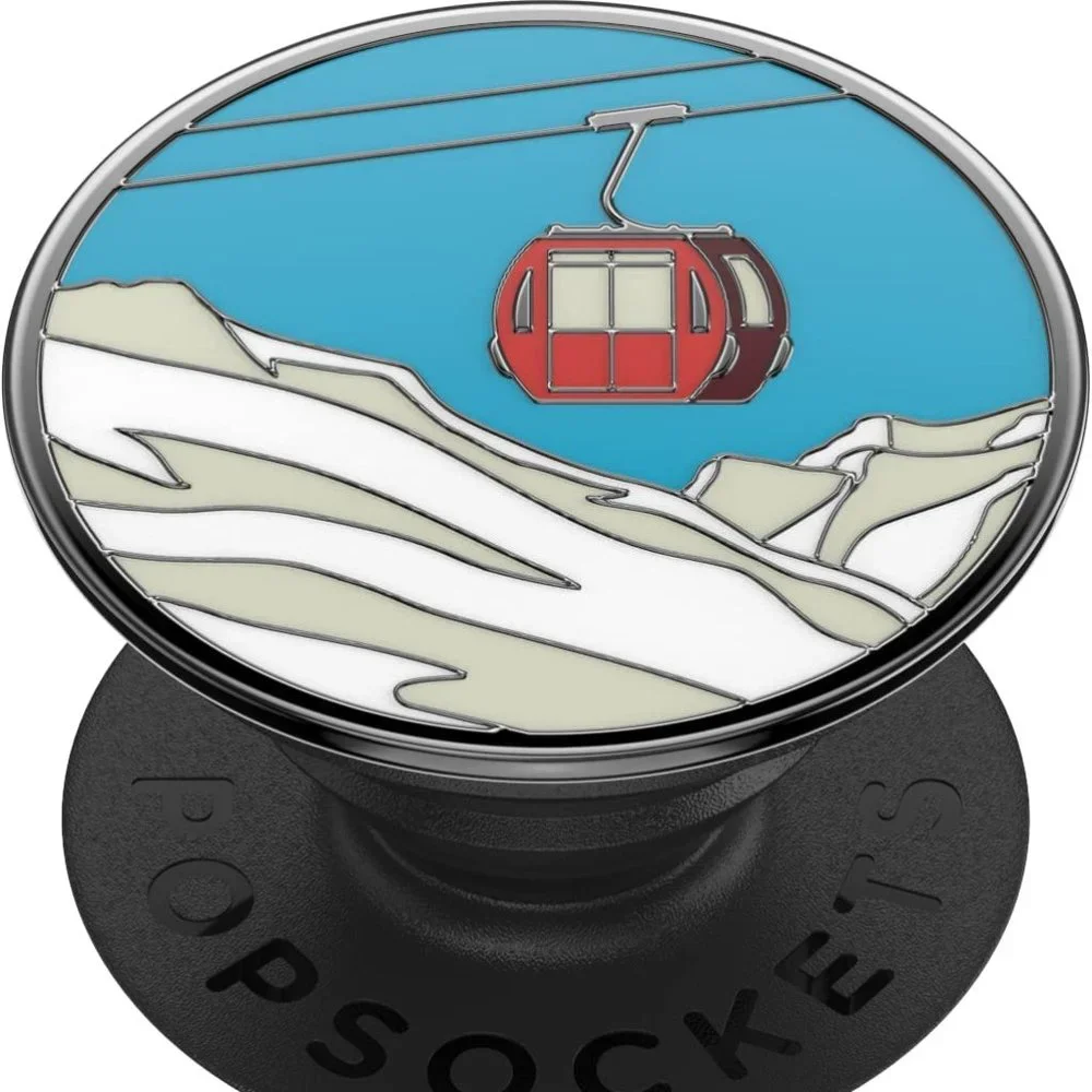 Enamel Vintage Gondola Premium Popsockets Single Grip & Stand Phones Holder
